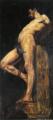nude men - Crucified Thief :: Lovis Corinth