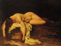 Nu in art and painting - Nude Woman Asleep :: William Etty