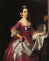 4 women's portraits 18th century hall - Mrs George Watson (Elizabeth Oliver) :: John Singleton Copley 