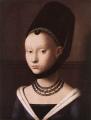 1 women portraits 15th century hall - Portrait of a Young Girl :: Petrus Christus