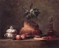 Still-lives with fruit - Scones :: Jean-Baptiste-Simeon Chardin