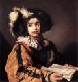 Portraits of young boys - The Young Singer :: Claude Vignon