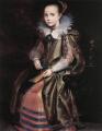 Portraits of young girls in art and painting - Elisabeth (or Cornelia) Vekemans as a Young Girl :: Cornelis De Vos