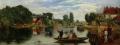 River landscapes - On The Thames :: William Henry Knight