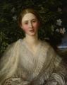 6 woman's portraits hall ( The middle of 19 centuries ) in art and painting - Helen Rose Huth :: George Frederick Watts 
