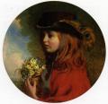 Portraits of young girls in art and painting - The Spring :: Henry Hetherington Emmerson 