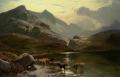 Mountain scenery - Lock Coruisk :: Sidney Richard Percy