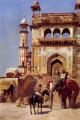 Oriental architecture - Before A Mosque :: Edwin Lord Weeks