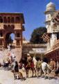 Oriental architecture - Departure For The Hunt :: Edwin Lord Weeks