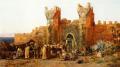 Oriental architecture - Gate of Shehal, Morocco :: Edwin Lord Weeks