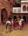 History painting - Indian Prince, Palace Of Agra :: Edwin Lord Weeks