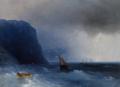 Sea landscapes with ships - The Survivors :: Ivan Constantinovich Aivazovsky