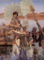 Bible scenes in art and painting -  The Finding of Moses [detail] :: Sir Lawrence Alma-Tadema