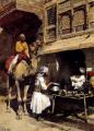 Street and market genre scenes - The Metalsmith's Shop :: Edwin Lord Weeks