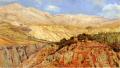 Mountain scenery - Village in Atlas Mountains, Morocco :: Edwin Lord Weeks