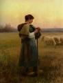 Village life - The Young Shepherdess :: Daniel Ridgway Knight