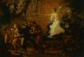 Allegory in art and painting - Study for The Thorny Path :: Thomas Couture