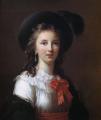Young beauties portraits in art and painting - Self Portrait - age 26 :: Elisabeth Louise Vigee-Le Brun