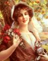 Young beauties portraits in art and painting - Country Summer :: Emile Vernon 
