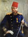 Portraits of elderly men - Portrait of Mahmud Sevket Pasha :: Fausto Zonaro