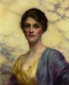 8 female portraits hall - Portrait of a Beauty :: William Clarke Wontner