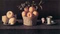 Still-lives with fruit - Still life with Oranges, Lemons and Rose :: Francisco de Zurbaran