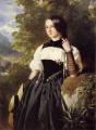 6 woman's portraits hall ( The middle of 19 centuries ) in art and painting - A Swiss Girl from Interlaken :: Franz Xavier Winterhalter