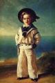 Portraits of young boys - Albert Edward, Prince of Wales :: Franz Xavier Winterhalter