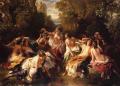 nu art in mythology painting - Florinda :: Franz Xavier Winterhalter
