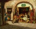 scenes of Oriental life (Orientalism) in art and painting - In The Market :: Addison Thomas Millar