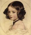 Portraits of young girls in art and painting - Pincess Clothilde von Saxen Coburg :: Franz Xavier Winterhalter 