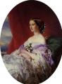 6 woman's portraits hall ( The middle of 19 centuries ) in art and painting - The Empress Eugenie :: Franz Xavier Winterhalter