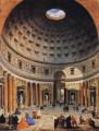 Italy - Interior of the Pantheon, Rome :: Giovanni Paolo Pannini