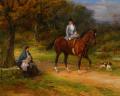 Horses in art - Poverty and Priviledge :: Heywood Hardy 