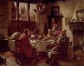 Interiors in art and painting - A Literary Gathering :: Fritz Wagner