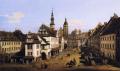 Germany - The Marketplace at Pirna :: Bernardo Bellotto