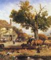 Summer landscapes and gardens - The Country Inn :: Myles Birket Foster, R.W.S. 