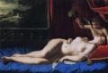 nu art in mythology painting - Sleeping Venus :: Artemisia Gentileschi