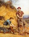 men's portraits 20th century (1900-1930) first third - The Quarry Workers :: George Faulkner Wetherbee