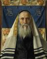 Portraits of elderly men - Portrait of a Rabbi with Prayer Shawl :: Isidor Kaufmann