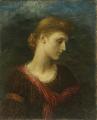 7 female portraits ( the end of 19 centuries ) in art and painting - Violet Lindsay :: George Frederick Watts
