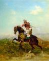 History painting - An Arab Warrior :: Gan Arab Warrior