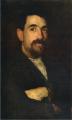 men's portraits 19th century (second half) - The Master Smith of Lyme Regis :: James Abbott McNeill Whistler