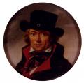 men's portraits 18th century - Portrait Of A Man, Possibly A Self-Portrait :: Jean Baptiste Joseph Wicar