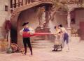 Romantic scenes in art and painting - The Final Touch :: Jehan Georges Vibert
