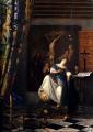 Allegory in art and painting - Allegory of the Faith :: Johannes Vermeer