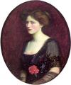 8 female portraits hall - Portrait of Mrs. Charles Schreiber :: John William Waterhouse