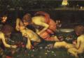 nu art in mythology painting - The Awakening of Adonis :: John William Waterhouse
