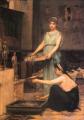 Antique world scenes - The Household Gods :: John William Waterhouse