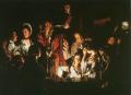 Romantic scenes in art and painting - Experiment with the Air-Pump :: Joseph Wright of Derby